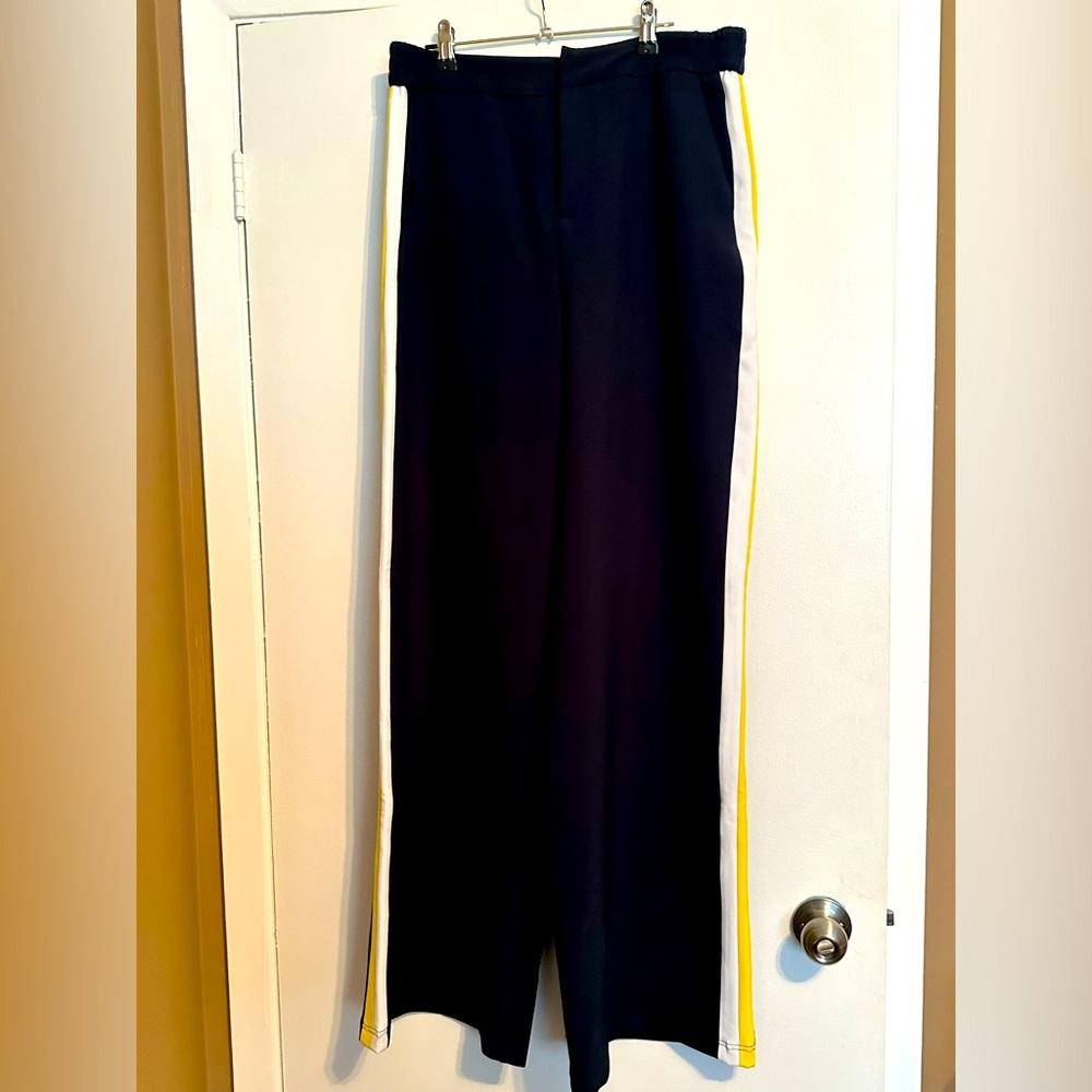 Navy Athleisure Pant